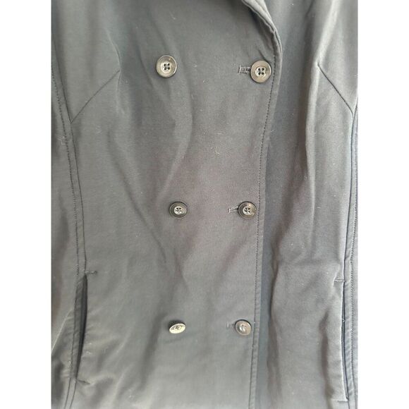 Patagonia Nylon Spandex Double Breasted Women’s Coat/Jacket Size 4 Black - Picture 3 of 8